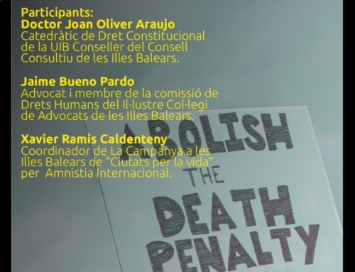 Marratxí convoca una taula rodona sobre la pena de mort amb prestigiosos juristes