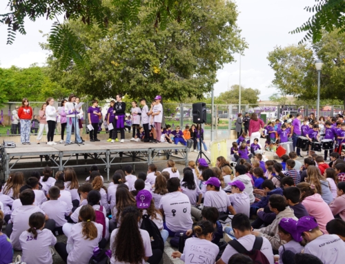 Més de 530 alumnes de Marratxí es mobilitzen en la marxa escolar contra la violència cap a les dones